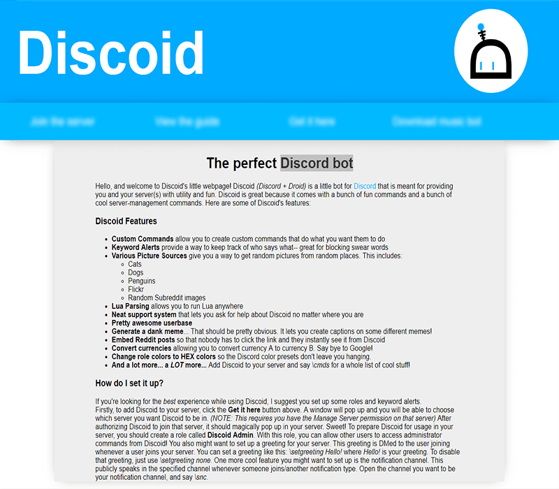 Discord bot