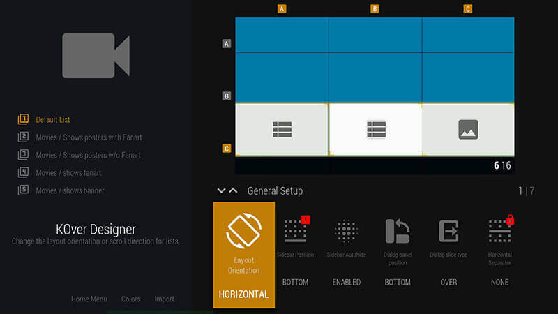  KOver 2-Kodi Skin