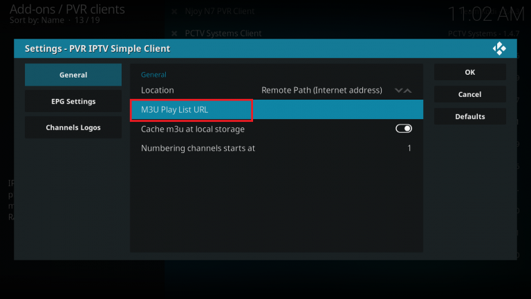 kodi connection lost with mediaportal pvr client
