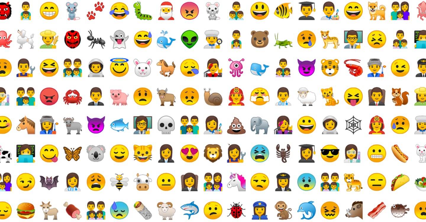 new emoticons in android 0