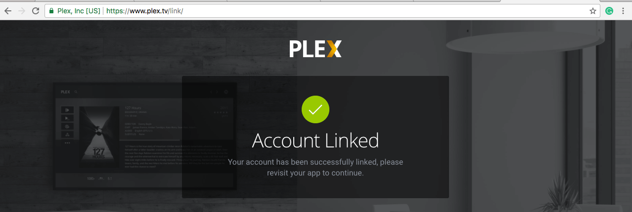 plex link activation code