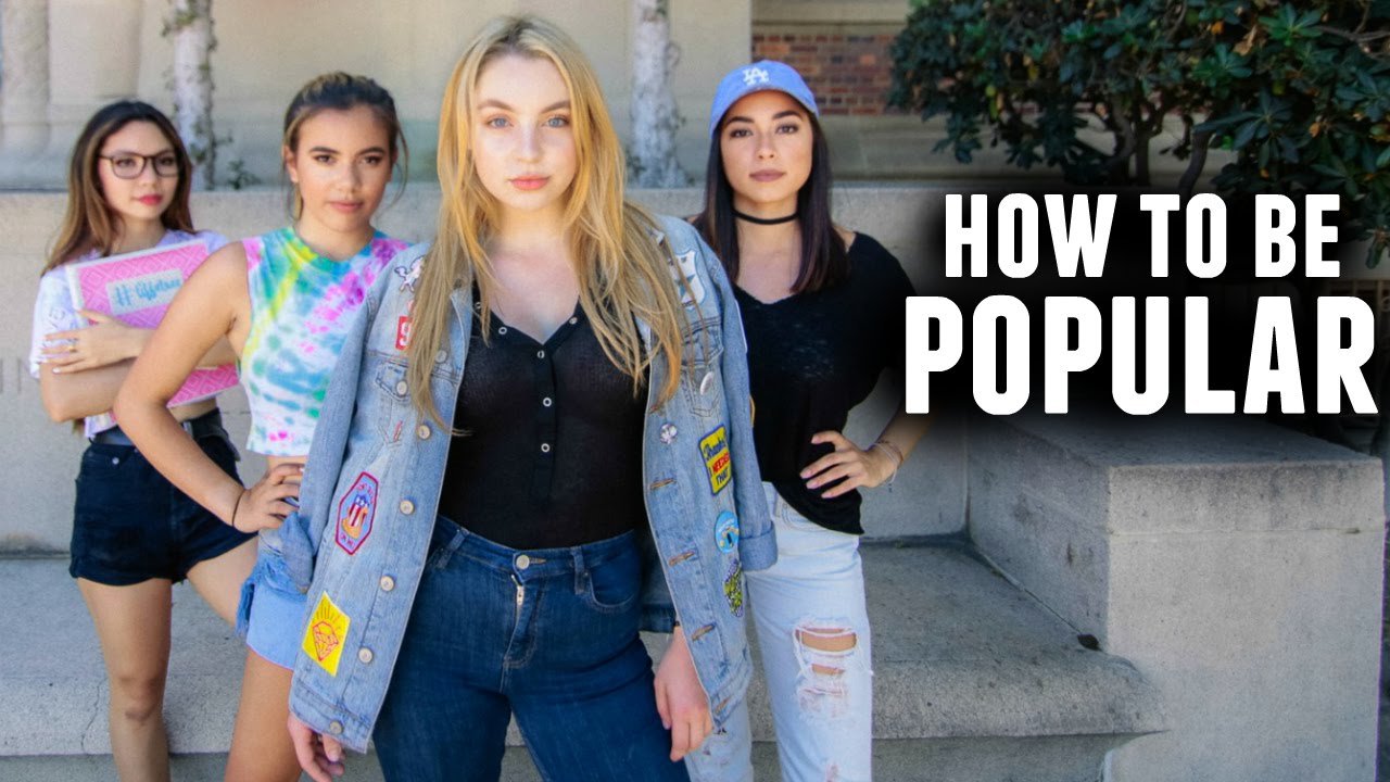 How to be popular